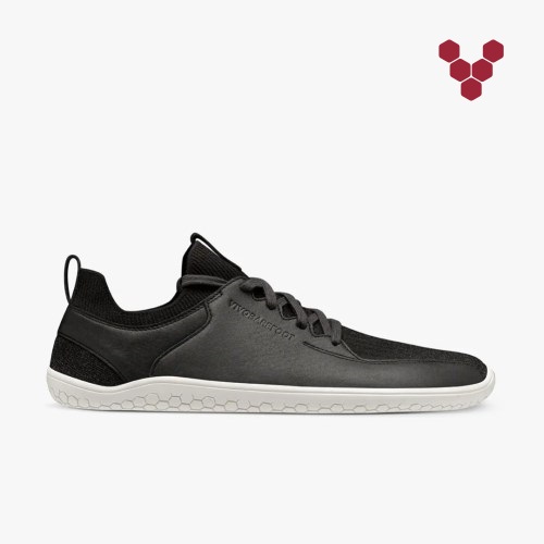 Vivobarefoot Primus Knit II Svart Joggesko Dame [5-CAZB]